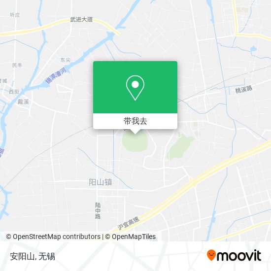 安阳山地图