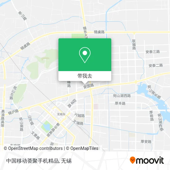 中国移动荟聚手机精品地图