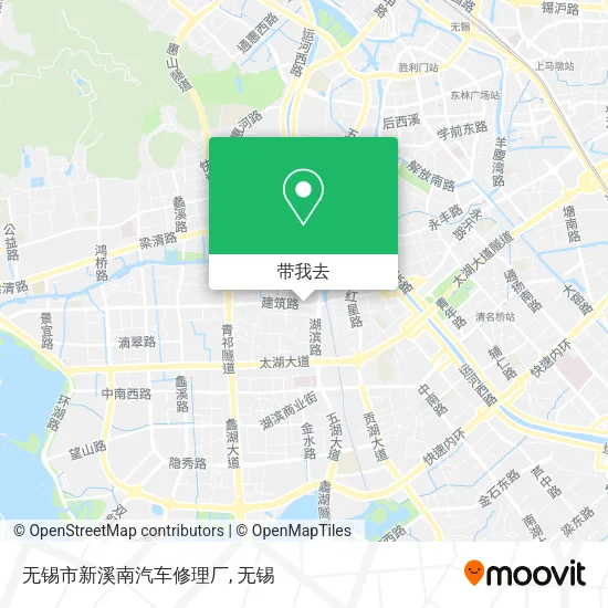 无锡市新溪南汽车修理厂地图