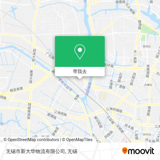 无锡市新大华物流有限公司地图