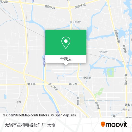 无锡市星梅电器配件厂地图