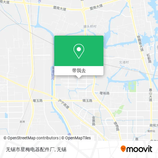 无锡市星梅电器配件厂地图