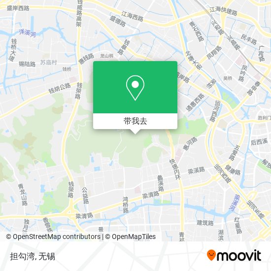 担勾湾地图