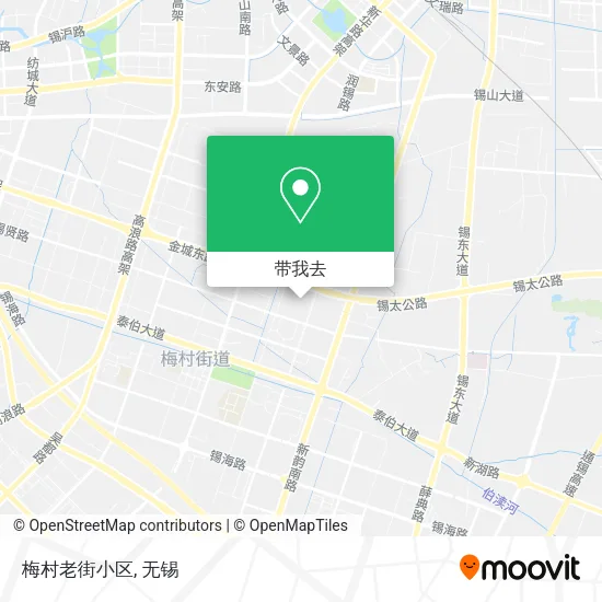 梅村老街小区地图