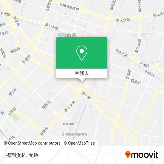 梅荆浜桥地图