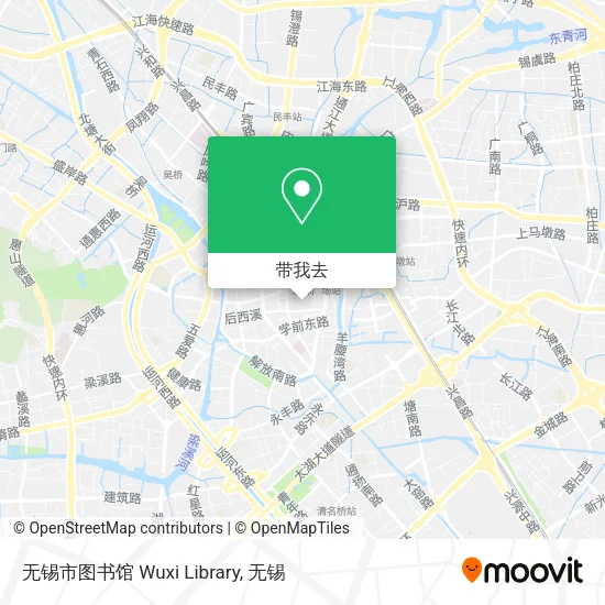 无锡市图书馆 Wuxi Library地图