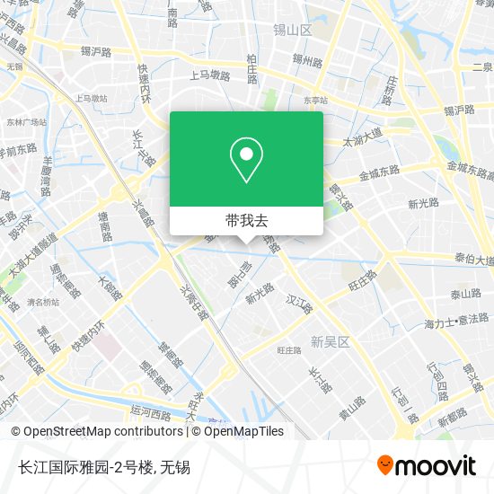长江国际雅园-2号楼地图
