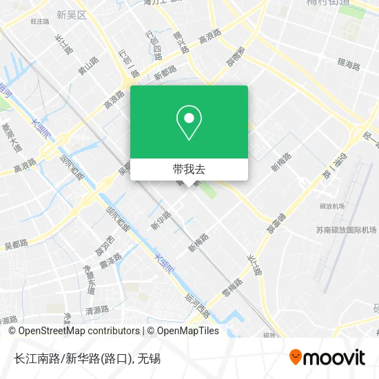 长江南路/新华路(路口)地图