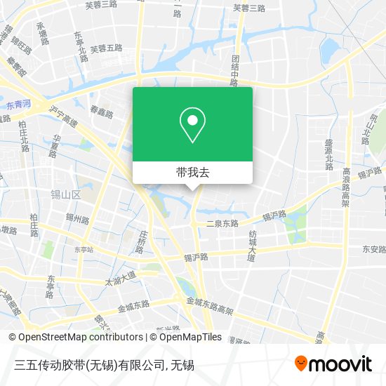 三五传动胶带(无锡)有限公司地图