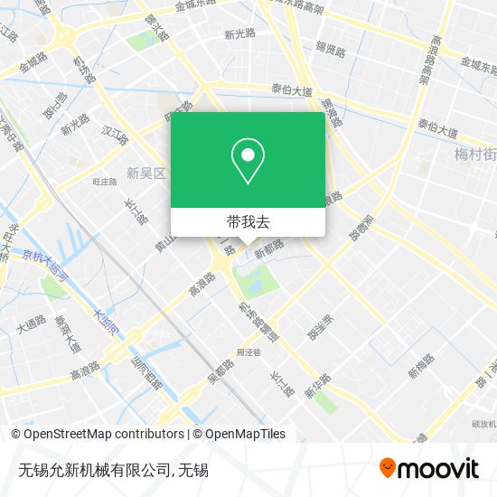 无锡允新机械有限公司地图