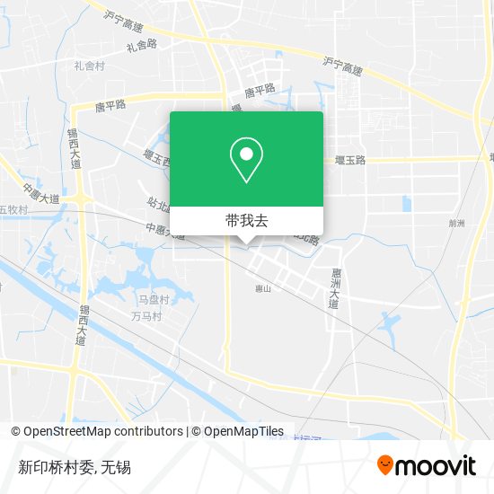新印桥村委地图