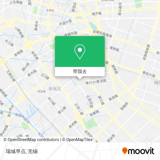 瑞城早点地图