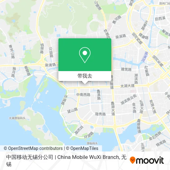中国移动无锡分公司 | China Mobile WuXi Branch地图