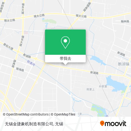 无锡金捷象机制造有限公司地图