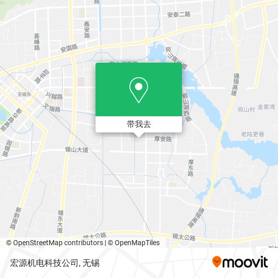 宏源机电科技公司地图