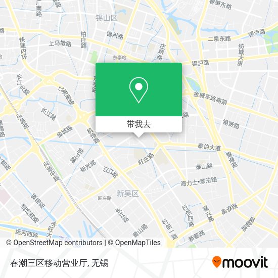 春潮三区移动营业厅地图