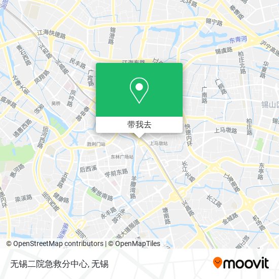 无锡二院急救分中心地图