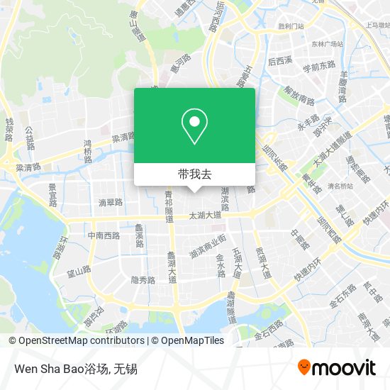 Wen Sha Bao浴场地图