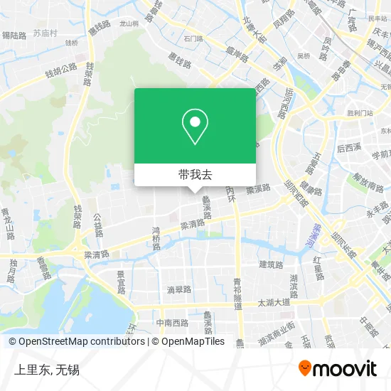 上里东地图