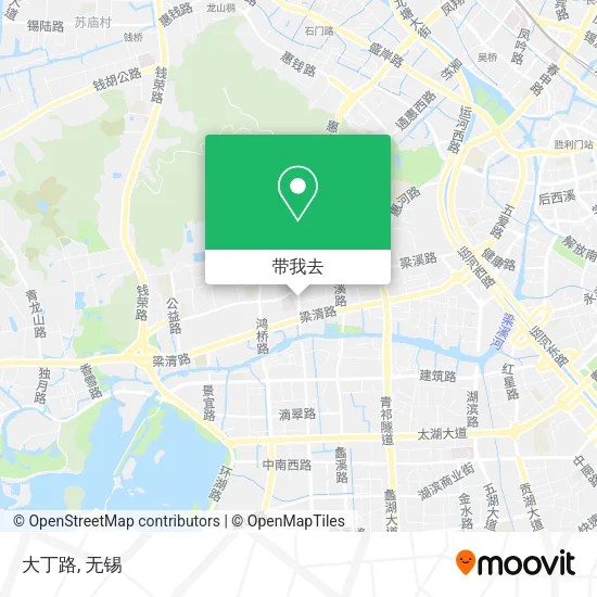 大丁路地图