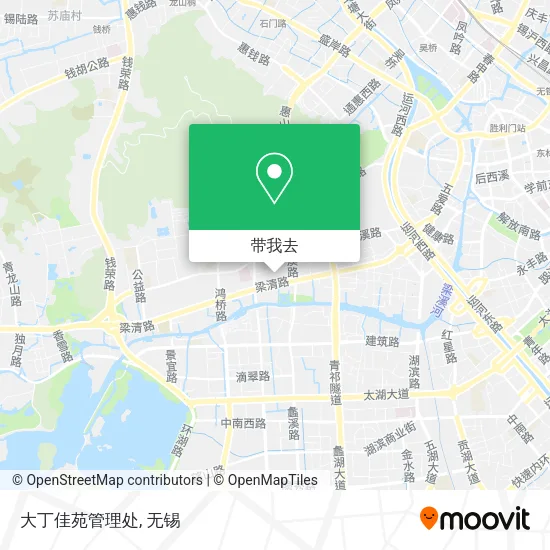 大丁佳苑管理处地图