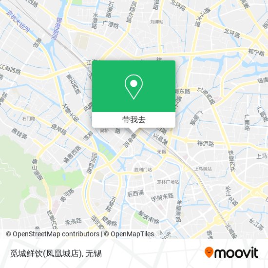 觅城鲜饮(凤凰城店)地图