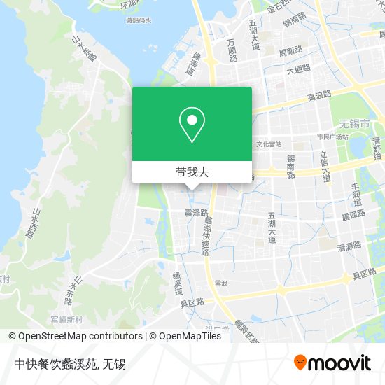 中快餐饮蠡溪苑地图