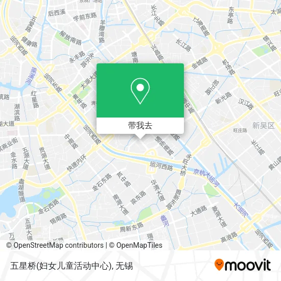五星桥(妇女儿童活动中心)地图