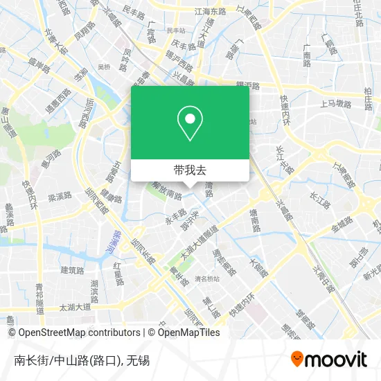 南长街/中山路(路口)地图