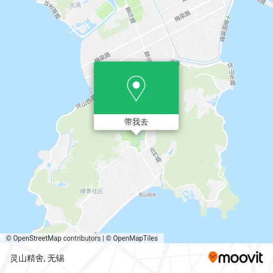 灵山精舍地图