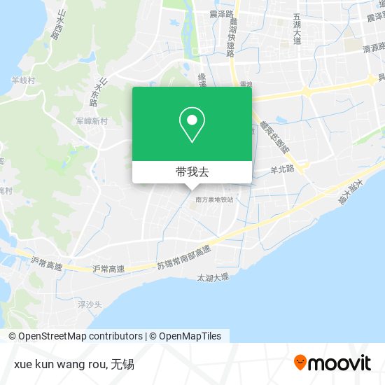 xue kun wang rou地图
