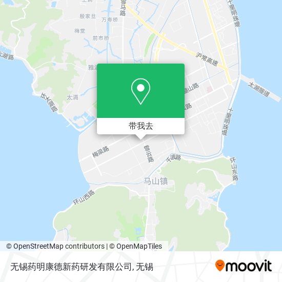 无锡药明康德新药研发有限公司地图