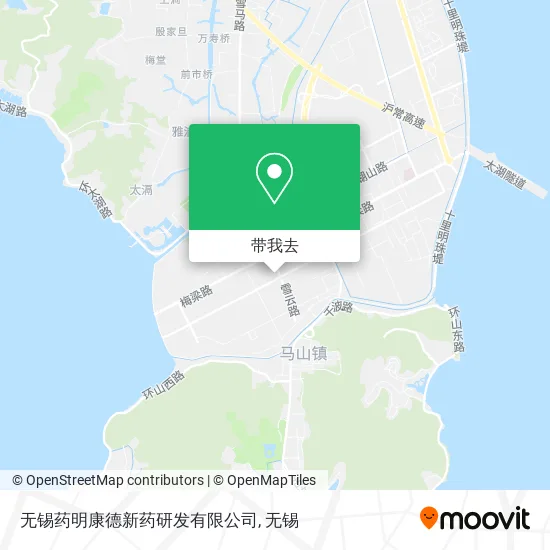 无锡药明康德新药研发有限公司地图