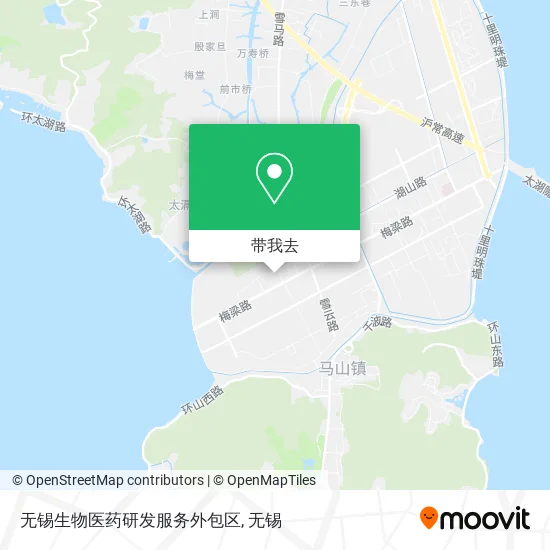 无锡生物医药研发服务外包区地图