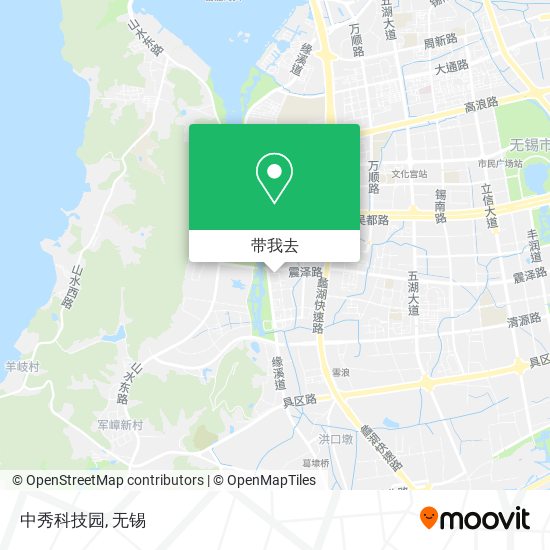 中秀科技园地图