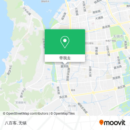 八百客地图