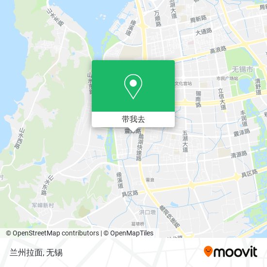 兰州拉面地图