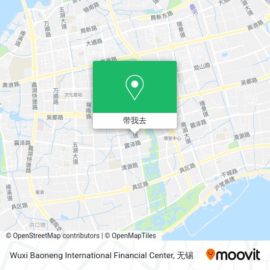 Wuxi Baoneng International Financial Center地图