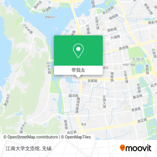 江南大学文浩馆地图