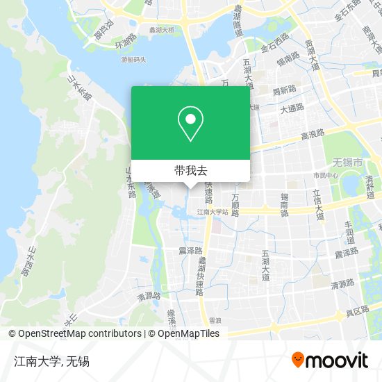 江南大学地图
