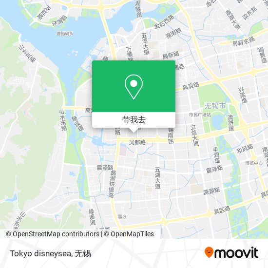 Tokyo disneysea地图