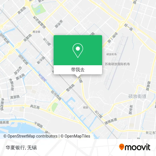华夏银行地图