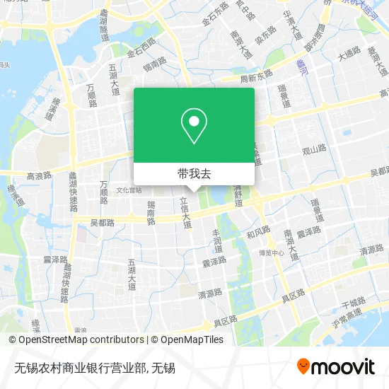 无锡农村商业银行营业部地图