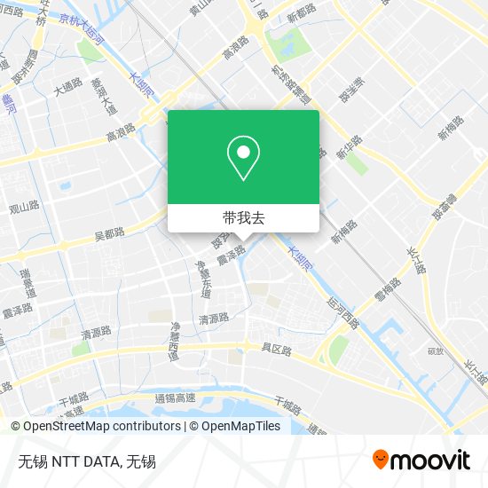 无锡 NTT DATA地图