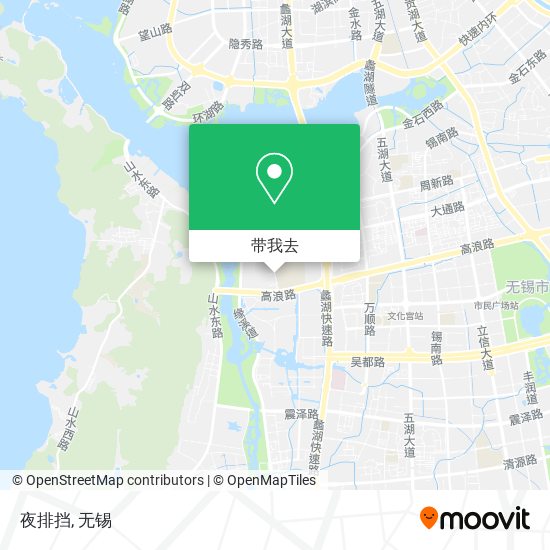 夜排挡地图