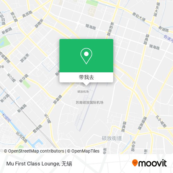 Mu First Class Lounge地图