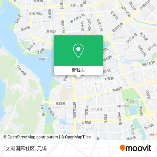太湖国际社区地图