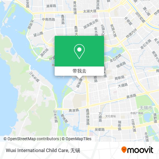 Wuxi International Child Care地图