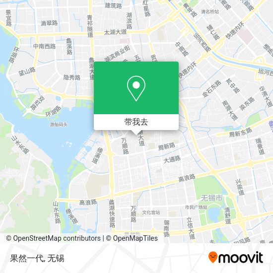 果然一代地图