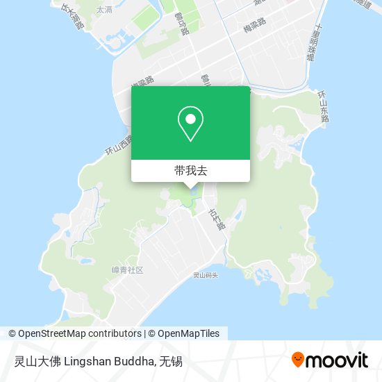 灵山大佛 Lingshan Buddha地图